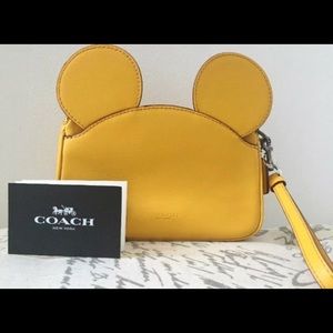 Coach Mickey Wristlet